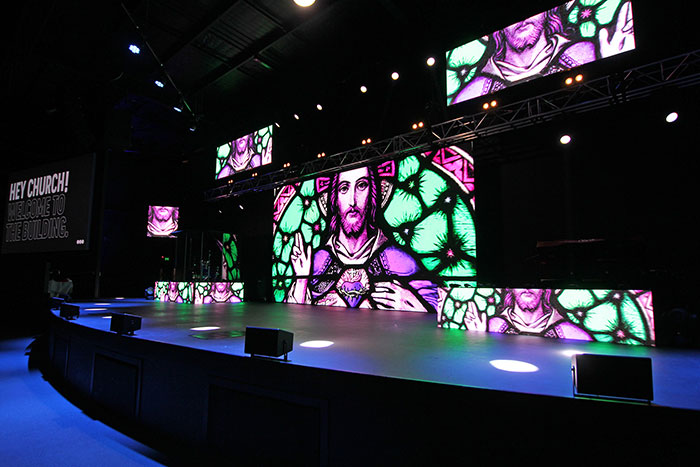 New VuePix Digital Visual Platform for Glow Church