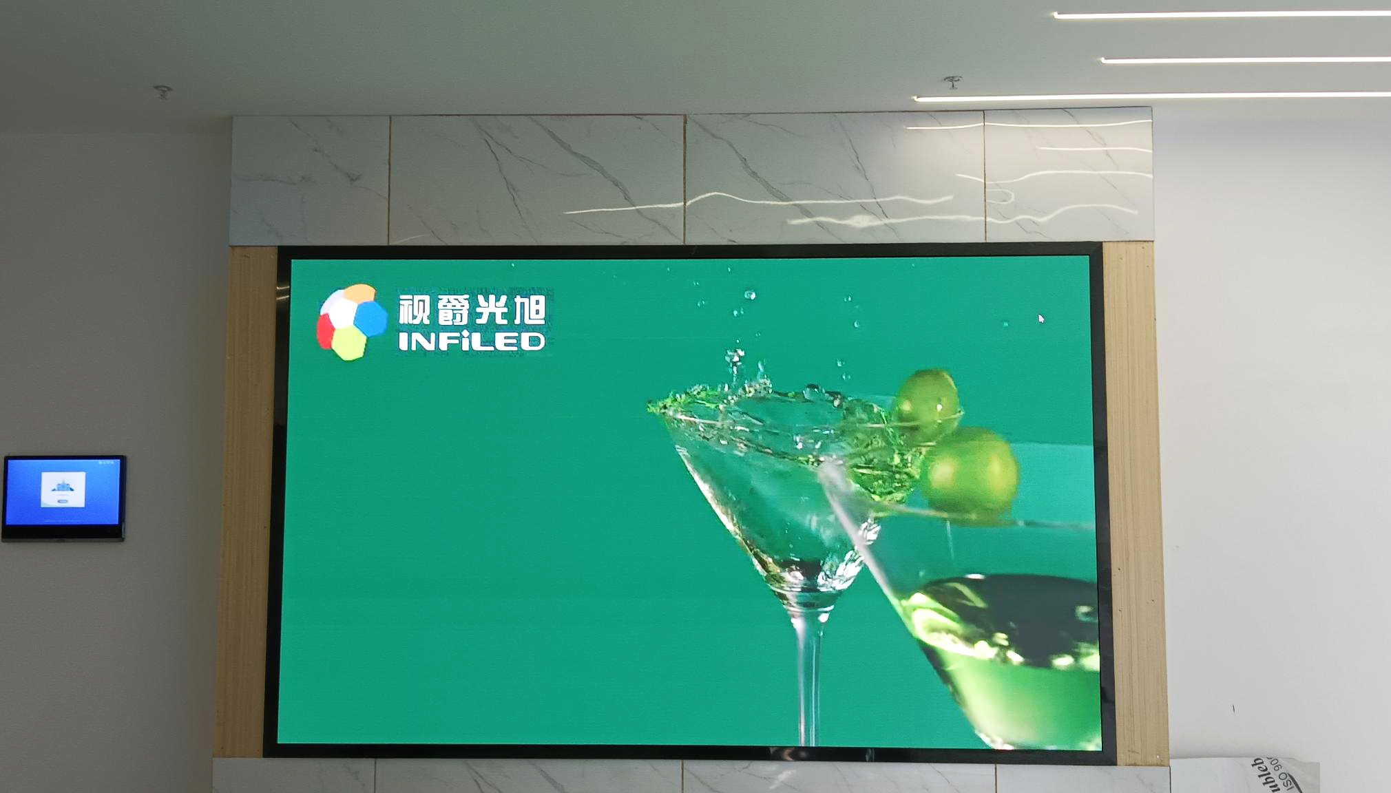 INFiLED installed a high-quality LED screen for the Seniors University of Shanyang in Jinshan District, Shanghai