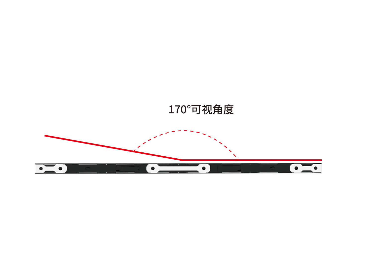 170°可视角度